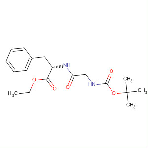 L-Phenylalanine, N-[(1,1-dimethylethoxy)carbonyl]glycyl-, ethyl ester