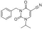 3-BENZYL-1-ISOPROPYL-2,4-DIOXO-1,2,3,4-TETRAHYDROPYRIMIDINE-5-CARBONITRILE