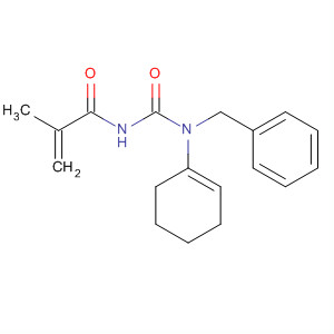 2-Propenamide,N-[[1-cyclohexen-1-yl(phenylmethyl)amino]carbonyl]-2-methyl-