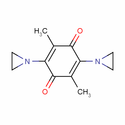 2,5-dimethyl-3,6-diaziridinyl-1,4-benzoquinone
