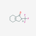 1H-Inden-1-one, 2,3,4,5,6,7-hexahydro-2-(trifluoromethyl)-