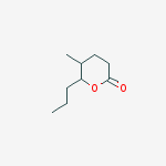 2H-Pyran-2-one, tetrahydro-5-methyl-6-propyl-