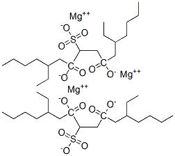magnesium 1,4-bis(2-ethylhexyl) 2-sulphonatosuccinate