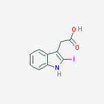 1H-Indole-3-acetic acid, 2-iodo-
