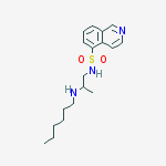 5-Isoquinolinesulfonamide, N-[2-(hexylamino)propyl]-