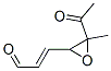 2-PROPENAL,3-(3-ACETYL-3-METHYLOXIRANYL)-