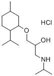 1-(Isopropylamino)-3-(p-menth-3-yloxy)-2-propanol hydrochloride
