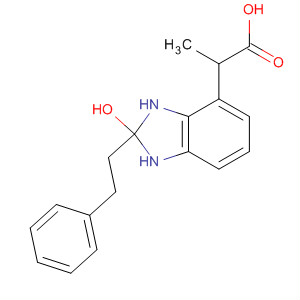1H-Benzimidazole-4-propanoic acid, b-hydroxy-2-(2-phenylethyl)-