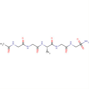 Glycinamide, N-acetylglycylglycyl-L-alanylglycyl-