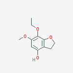 4-BENZOFURANOL,7-ETHOXY-2,3-DIHYDRO-6-METHOXY-