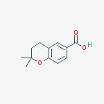 2H-1-benzopyran-6-carboxylic acid, 3,4-dihydro-2,2-dimethyl-
