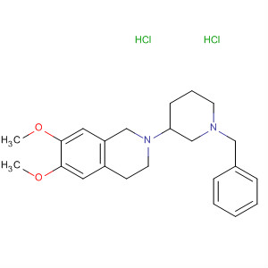 Isoquinoline,1,2,3,4-tetrahydro-6,7-dimethoxy-2-[1-(phenylmethyl)-3-piperidinyl]-,dihydrochloride