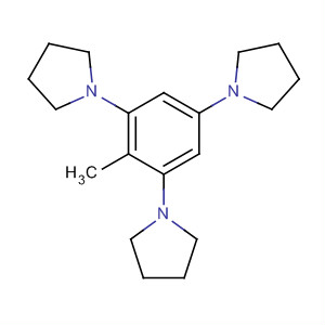 Pyrrolidine, 1,1',1''-(2-methyl-1,3,5-benzenetriyl)tris-