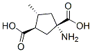 1,3-CYCLOPENTANEDICARBOXYLICACID, 1-AMINO-4-METHYL-, (1S,3R,4R)-