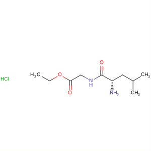 Glycine, N-L-leucyl-, ethyl ester, monohydrochloride