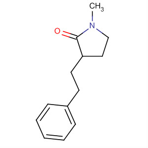 2-Pyrrolidinone, 1-methyl-3-(2-phenylethyl)-