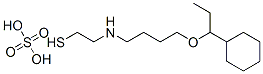 2-[4-(1-Cyclohexylpropoxy)butyl]aminoethanethiol sulfate