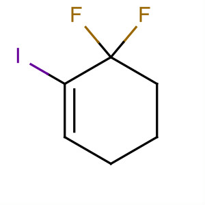 Cyclohexene, 6,6-difluoro-1-iodo-