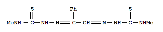 (2Z)-N-methyl-2-{(2E)-2-[2-(methylcarbamothioyl)hydrazinylidene]-1-phenylethylidene}hydrazinecarbothioamide