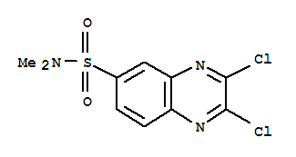 6-Quinoxalinesulfonamide,2,3-dichloro-N,N-dimethyl-
