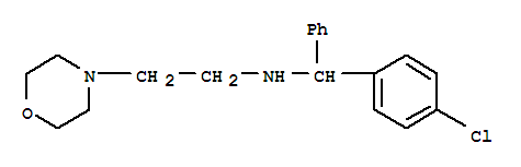 4-[2-[(4-Chloro-α-phenylbenzyl)amino]ethyl]morpholine