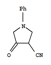 4-oxo-1-phenylpyrrolidine-3-carbonitrile