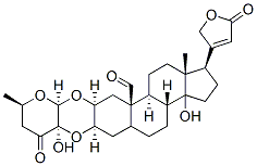 (2S,3R)-14-Hydroxy-19-oxo-2,3-[[(2S,3R,6R)-tetrahydro-3-hydroxy-6-methyl-4-oxo-2H-pyran-3,2-diyl]bisoxy]card-20(22)-enolide