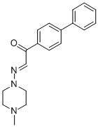 α-[(4-Methyl-1-piperazinyl)imino]-4-phenylacetophenone