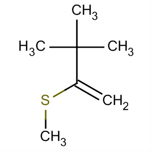 1-Butene, 3,3-dimethyl-2-(methylthio)-