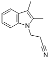 2,3-DIMETHYLINDOLE-1-PROPANENITRILE