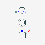 Acetamide, N-[4-(4,5-dihydro-1H-imidazol-2-yl)phenyl]