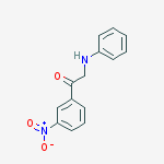 1-(3-Nitrophenyl)-2-(phenylamino)ethanone