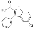 5-CHLORO-3-PHENYL-1-BENZOFURAN-2-CARBOXYLIC ACID