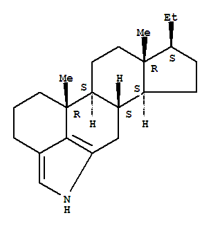 1H-Benz[cd]indeno[5,4-f]indole,1'H-pregn-5-eno[6,5,4-bc]pyrrole deriv.