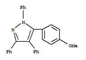5-(4-methoxyphenyl)-1,3,4-triphenyl-1H-pyrazole
