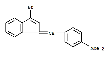 4-[(3-bromo-1H-inden-1-ylidene)methyl]-N,N-dimethylaniline