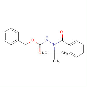 Hydrazinecarboxylic acid, 2-benzoyl-2-(1,1-dimethylethyl)-,phenylmethyl ester