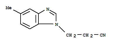 1H-Benzimidazole-1-propanenitrile,5-methyl-