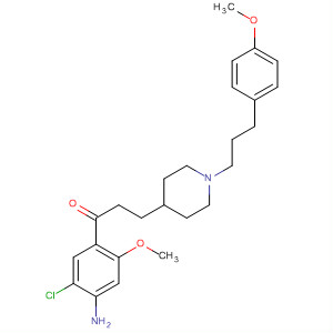 1-Propanone,1-(4-amino-5-chloro-2-methoxyphenyl)-3-[1-[3-(4-methoxyphenyl)propyl]-4-piperidinyl]-
