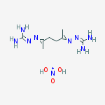 2-[(e)-[(5z)-5-(diaminomethylidenehydrazinylidene)hexan-2-ylidene]amino]guanidine;nitric Acid
