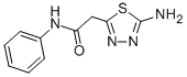 1,3,4-Thiadiazole-2-acetamide,5-amino-N-phenyl-