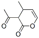 2H-Pyran-2-one,3-acetyl-3,4-dihydro-4-methyl-