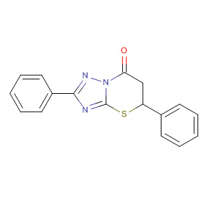 7H-[1,2,4]Triazolo[5,1-b][1,3]thiazin-7-one, 5,6-dihydro-2,5-diphenyl-