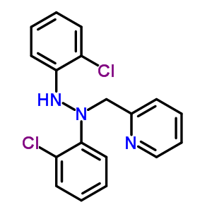 1,2-BIS(2-CHLOROPHENYL)-1-(PYRIDIN-2-YLMETHYL)HYDRAZINE