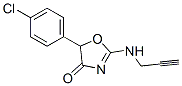 5-(4-Chlorophenyl)-2-(2-propynylamino)-2-oxazolin-4-one
