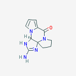 (12aS)-2-amino-1,5,6,12a-tetrahydro-4H,8H-imidazo[4,5-b]dipyrrolo[1,2-a:1',2'-d]pyrazin-8-one