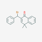 2-[bromo(phenyl)methyl]-4,4-dimethylnaphthalen-1(4H)-one