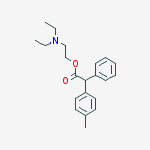 2-(diethylamino)ethyl 2-(4-methylphenyl)-2-phenylacetate