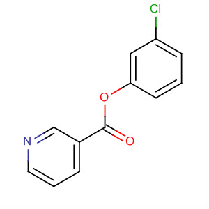 3-Pyridinecarboxylic acid, 3-chlorophenyl ester