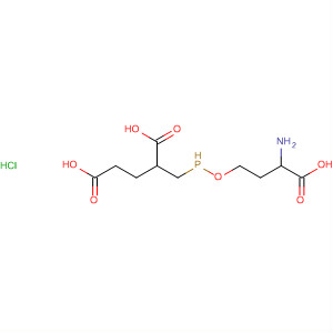 Pentanedioic acid,2-[[(3-amino-3-carboxypropyl)hydroxyphosphinyl]methyl]-, hydrochloride